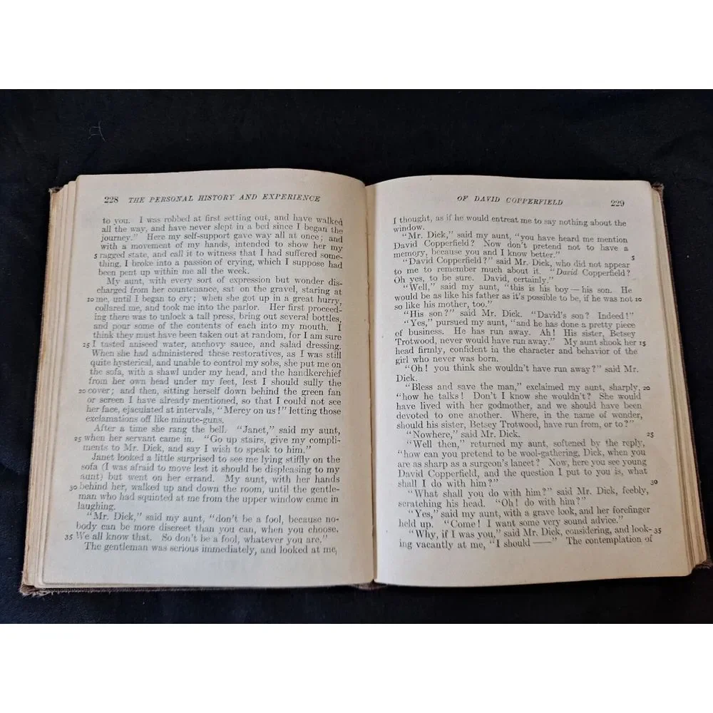 Dicken's David Copperfield Vol. 1, Macmillian's‎ Pocket Classics 1922
